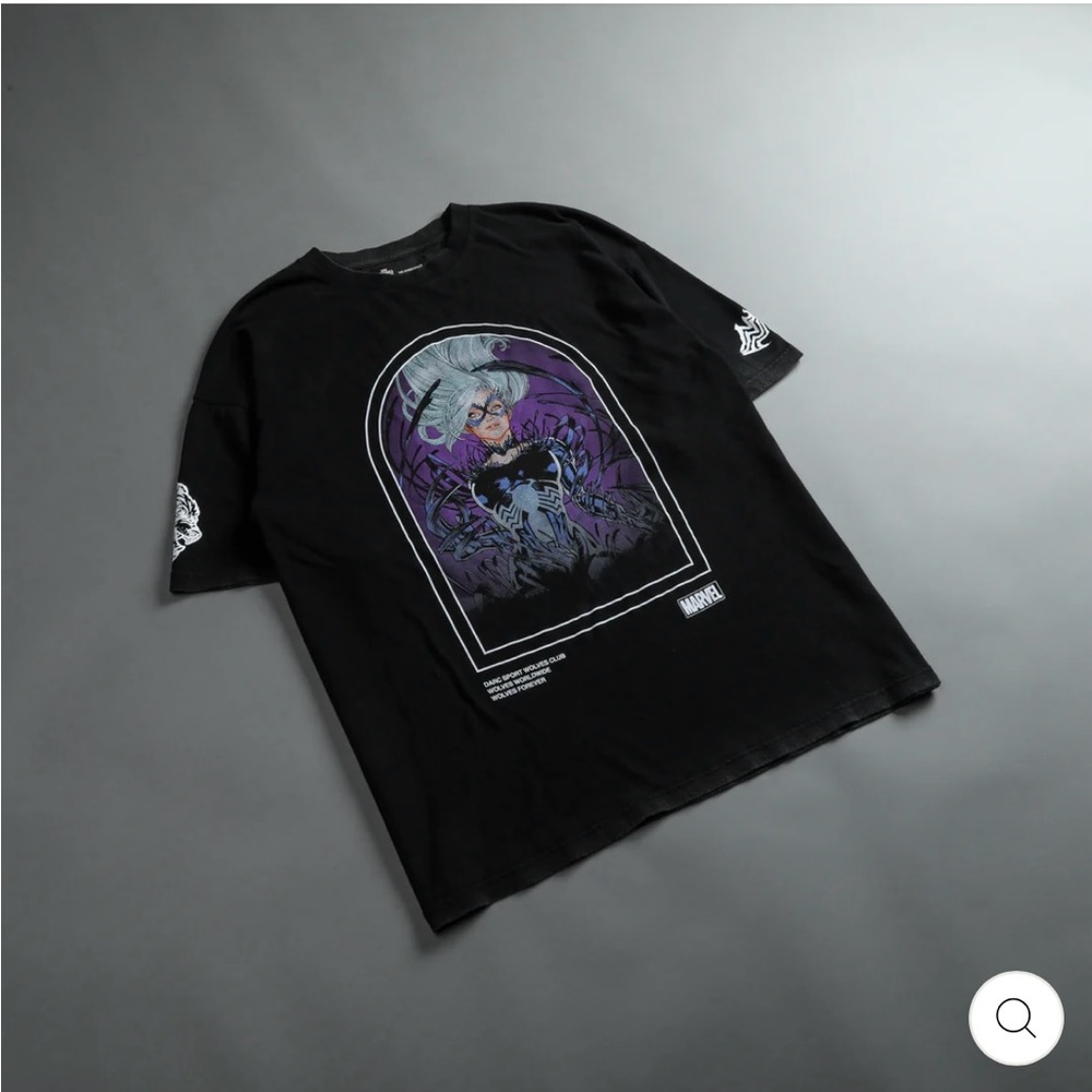 DARC SPORT “THE SPIDERS WEB” MARVEL SPIDERMAN & SHE VENOM SHIRT